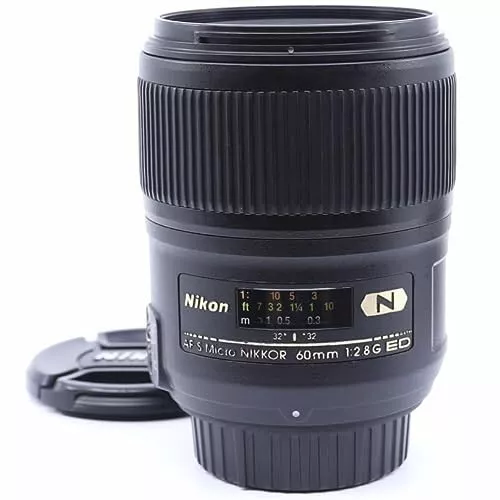 [Near Mint] Nikon Single Focus Micro Lens AF-S Micro 60mm f/2.8G ED from Japan
