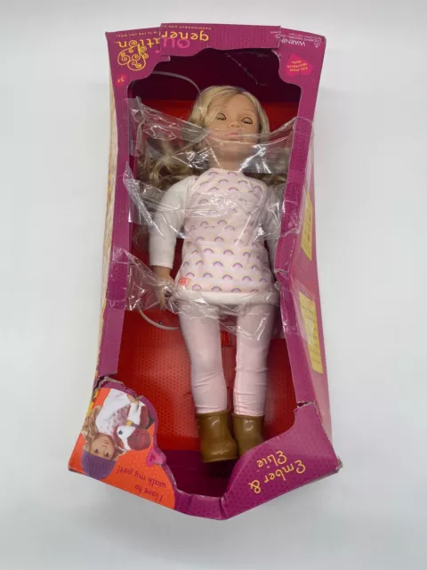 Our Generation Ember & Elsie 18" Doll & Pet Set PRE OWNED