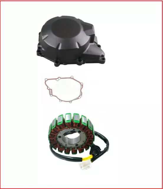 Coperchio Alternatore con statore Yamaha FZ6 600 S FZ6S 2004 2005 2006 2007 MOTO