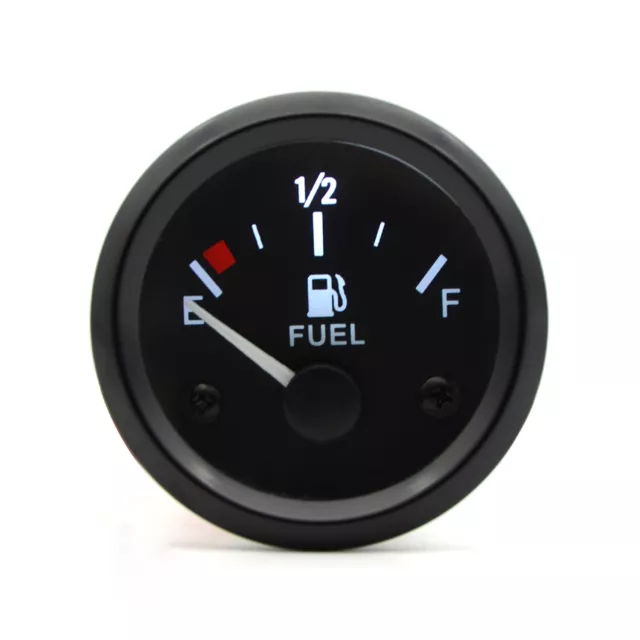 Universal 12V 2" 52mm Automobile Car Fuel Level Gauge Oil Meter Sender Sens B6Z6 3