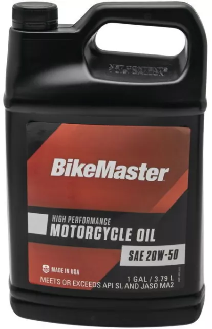 BikeMaster Performance Oil - 20W50 1GAL 532314 bkm532314