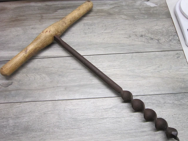 LOT DE 2 Filière à bois outil ancien menuiserie art populaire déco