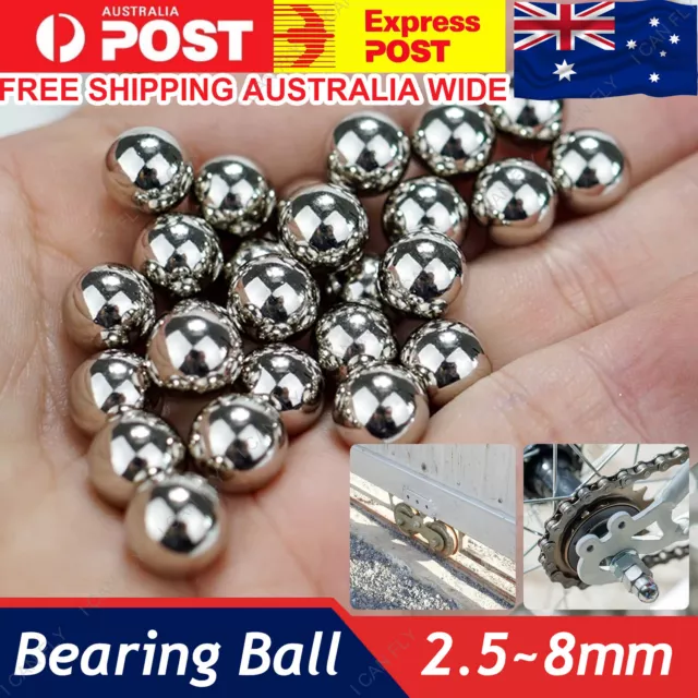 2.5-8mm Stainless Steel Loose Bearing Ball Replacement Bike BicycleCycling  D