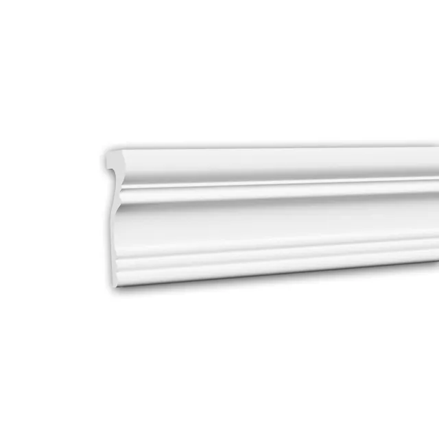 PROFHOME 151355F barra flexible de pared y friso barra de estuco barra decorativa 2 m