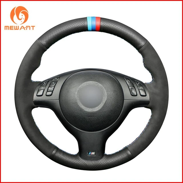 Lenkradbezug Winter MEWANT Lenkradbezug Für E46 E39 330i 540i 525i 530i 330 Ci M3 Auto Zubehör Innenraum Frauen