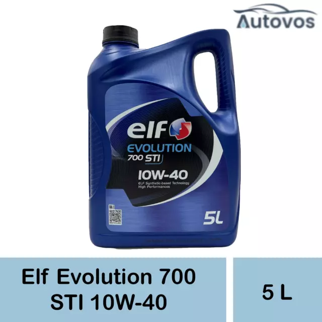 Elf Evolution 700 STI 10W-40 5 Liter Motoröl MB 229.1 Renault RN0700 / 0710 VW