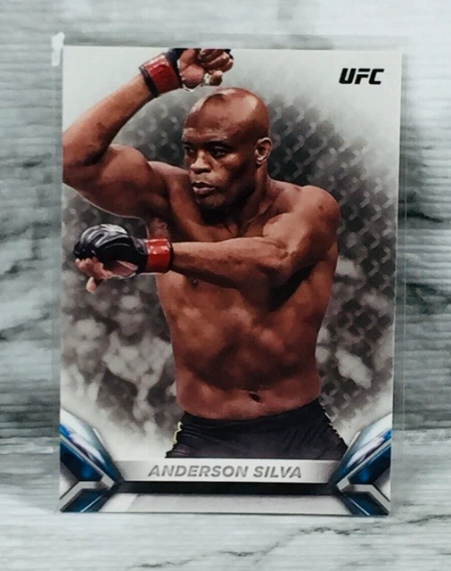 2018 Topps UFC Knockout Anderson Silva #7 "THE SPIDER" Brazil Legend