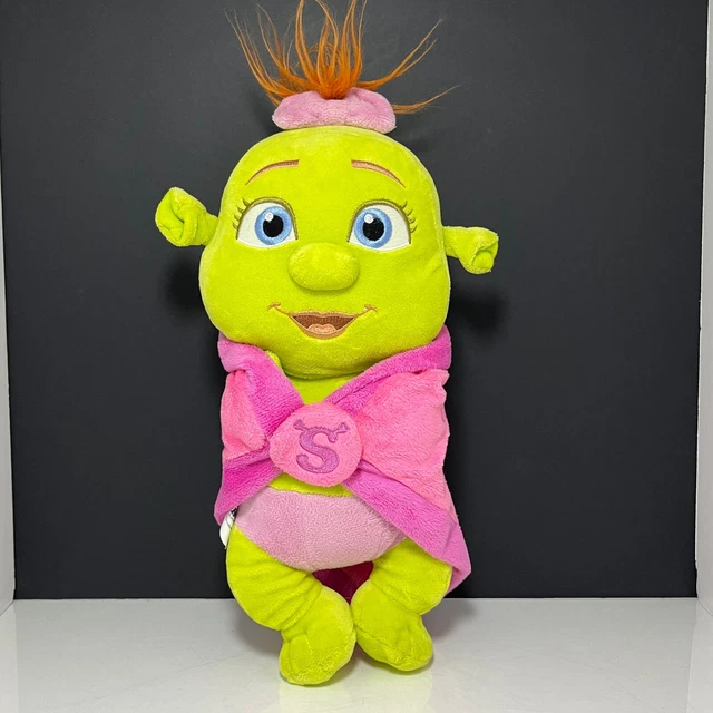 UNIVERSAL STUDIOS SHREK 4D Baby Ogre Felicia Plush Soft Toy Pink