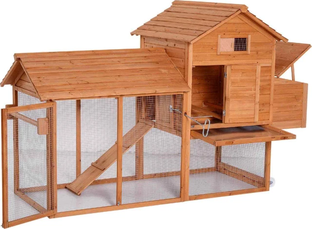 Decorazione Da Giardino Galline In Acrilico - Set Di 3, Realistico, Per Esterni, Con Paletti Inclusi