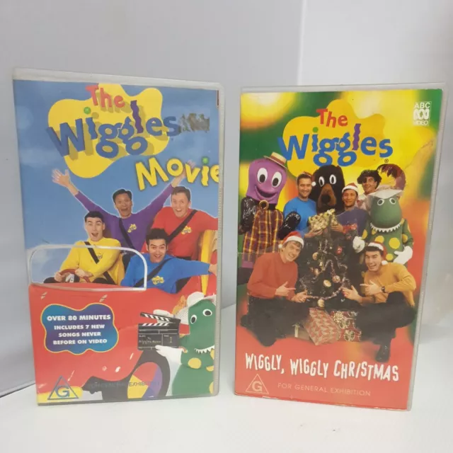 The Wiggles VHS Bundle 2 x VHS - ABC KIDS - Vintage original Wiggles
