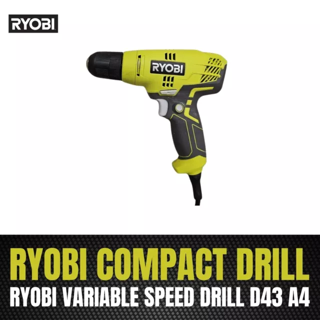 RYOBI RRT100 1.2 Amp Corded Rotary Tool Kit Tool Free Quick Change - Corded