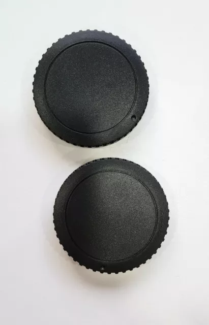 Canon Eos Pack Of 2 Compatable Body Cap Cover For All Canon Eos Series Cameras