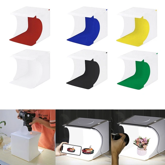 1100LM Incluido 2 Paneles LED Plegable Luz Portátil Foto Iluminación Estudio 2