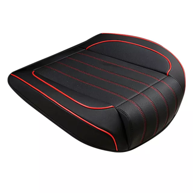 1x PU Leather Deluxe Car Driver Seat Cover Pad Protector Cushion Universal Black