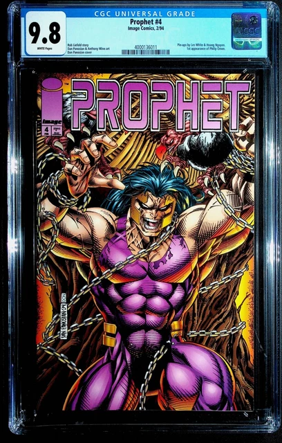 Prophet 4 CGC 9.8 IMAGE Liefeld Jake Gyllenhaal Movie 1 of only 10 on CENSUS!