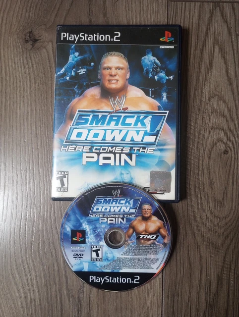 Playstation 2 WWE Smackdown Here Comes the Pain - PS2 - NO manual - Tested