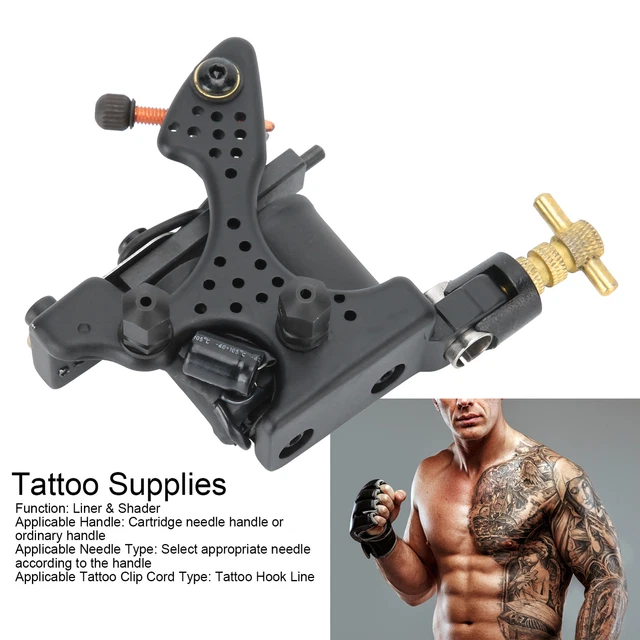 Casting Coil Tattoo Machine 10 Wrap Coils Liner Shader Tattoo Device HG5