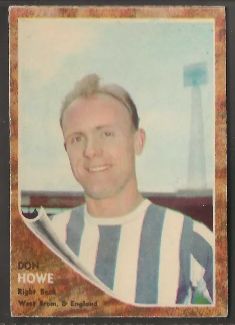 A&Bc-Football 1963 Make A Photo-#095- West Brom Wba - Don Howe