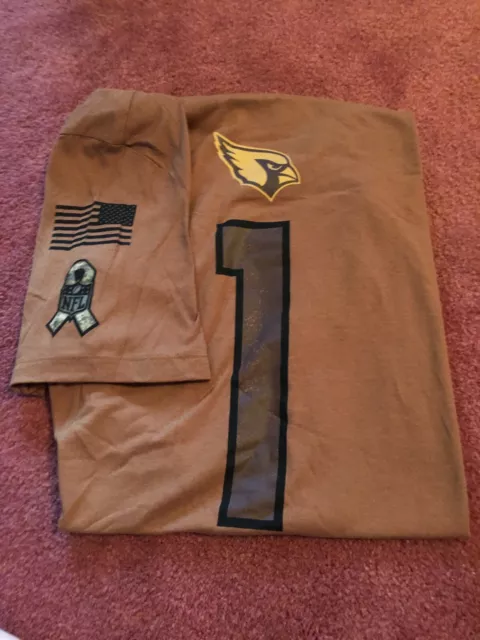 Salute To Service Nike Tee Arizona Cardinals Murray Size Xl, New.