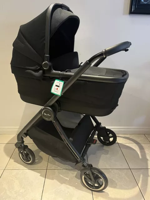 💫 Silver Cross Dune Space Pram With Carrycot - Free UK Delivery 💫