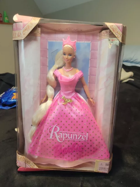 Rapunzel Barbie Doll 26757 Vintage Mattel 1999 Pink Dress NRFB