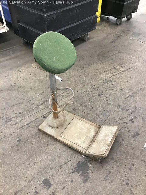 Vintage Standing Lean Chair Platform (Local Pick-up Only)