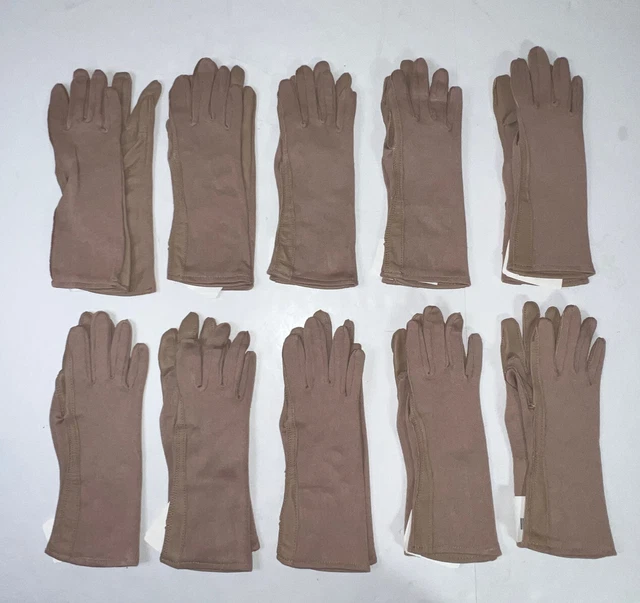 10X, Gloves, Flyers, Summer, Type GS/FRP-2, Flight Gloves, Fire Resistant Sz: 5