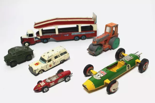 Vintage Joblot Dinky Toys, Triang, Matchbox & Corgi Diecast Vehicles