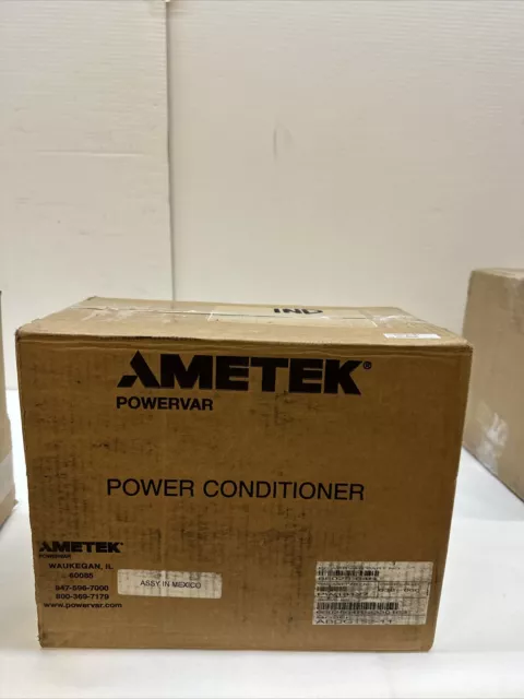 Ametek Powervar 66025-64R ABCG152-11 Ground Guard Power Conditioner