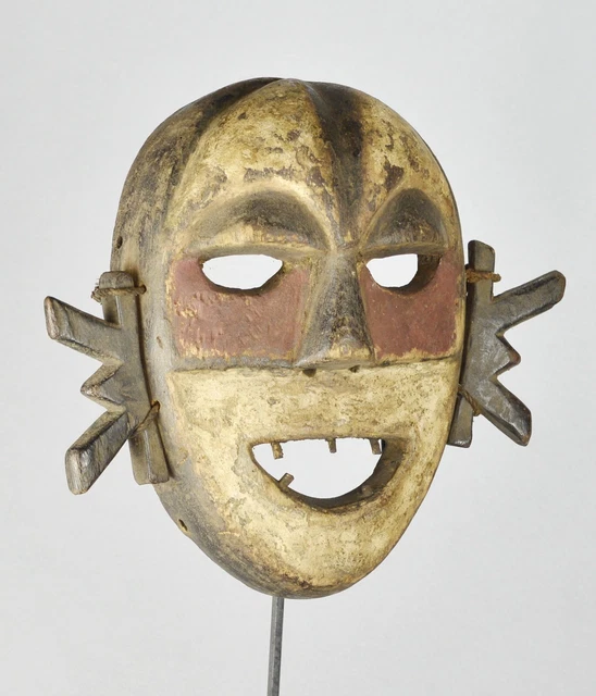 BOA Pongdudu Warrior Mask Congo Drc African Tribal Art 1690