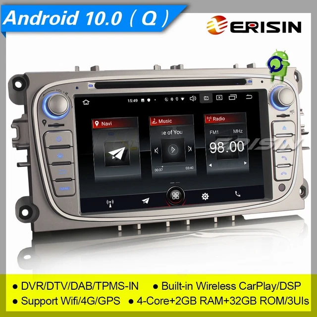 Sound Way Kit Montaggio Adattatore Autoradio, Mascherina 2 DIN Compatibile con Ford Fiesta 2008-2017