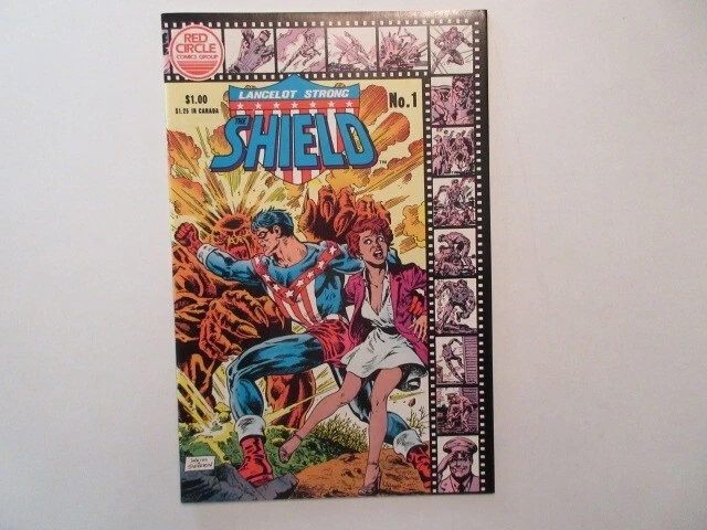 Red Circle Comics Lancelot Strong Shield #1