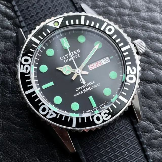 VINTAGE CITIZEN CRYSTRON 4 212461 Y Var. 4 860756Y Gn 4 S Quarzo Raro Giapponese EUR 340 83 PicClick IT