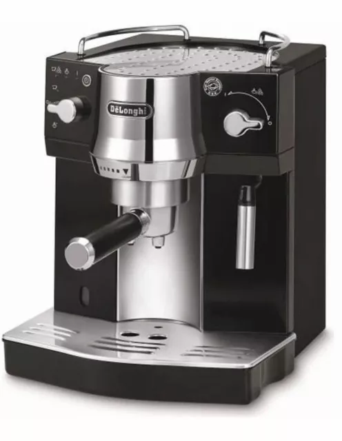 DELONGHI Siebträger-EspressomaschineEC820.B für Kaffee oder Kapseln B-Ware!