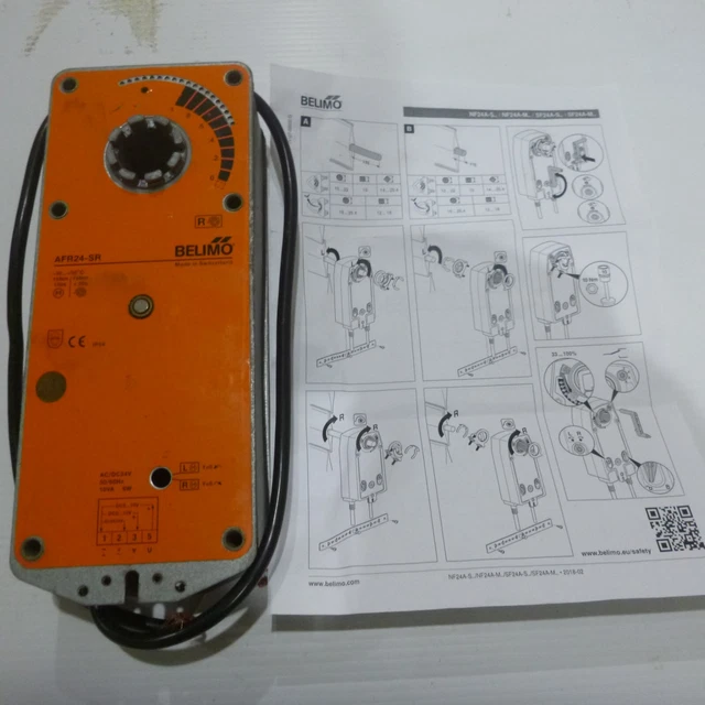 Belimo AFR24-SR Spring Return Actuator. Pre Owned