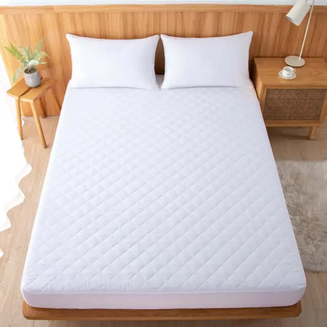 MATTRESS PROTECTOR 30cm EXTRA DEEP QUILTED MATRESS FITTED Sheet BED COVER 12"