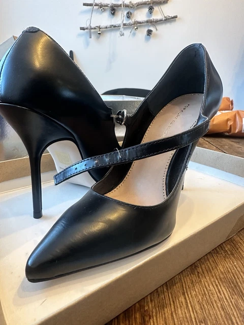 Escarpins Compensés KG By Kurt Geiger – Taille UK 7 / EU 40 – Beige, Ruban Breveté – Neuf Avec Défauts