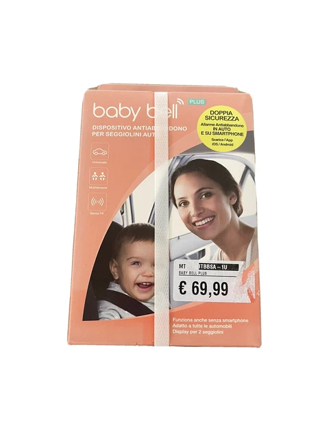 Dispositivo Anti Abbandono Bambino Per Seggiolini Auto Baby Bell Steelmate