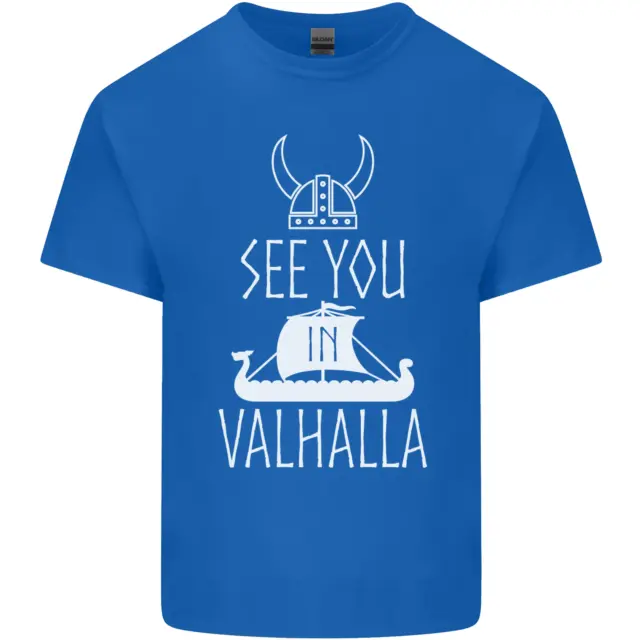 SEE YOU IN Valhalla The Vikings Norse Odin Mens Cotton T-Shirt Tee Top ...