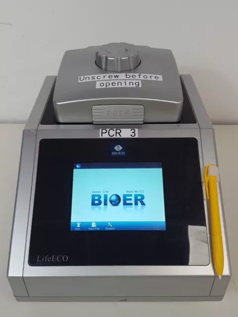 BIOER PCR Thermal Cycler Life ECO  w/ Software Ver 2.04 Lab