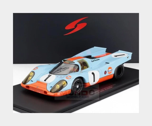 Maquette Spark 1:43 Porsche 917 #2 - 2ème Place 9H Kyalami 1970 - Neuf Sous Boîte