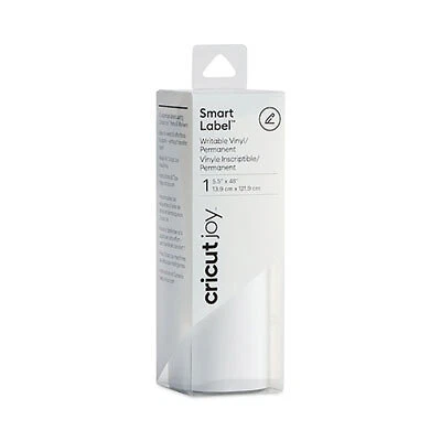Cricut Joy Smart Label Writable Vinyl, 5.5 x 48, White 2007359 ebay vero Cricut