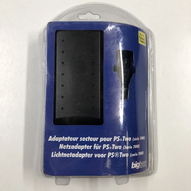 Adaptateur Secteur + Câble Pour PlayStation 2 PS2 Slim – Big Ben – 2m – Neuf Sous Emballage