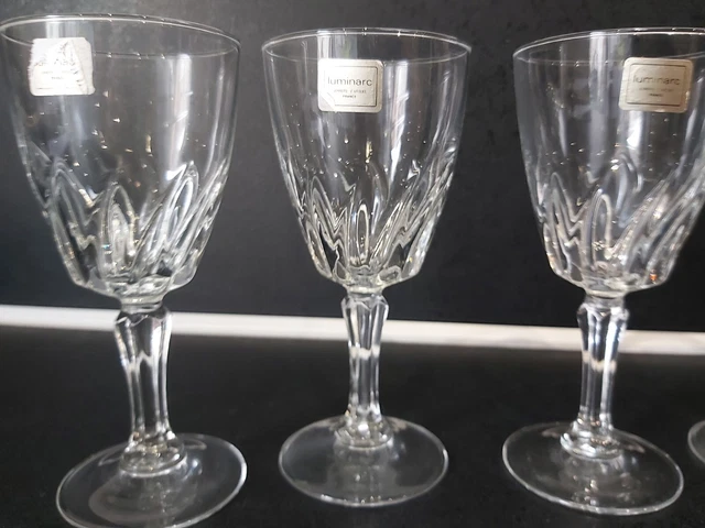 6 anciens verres sans pieds dit "CUL-SEC&quot