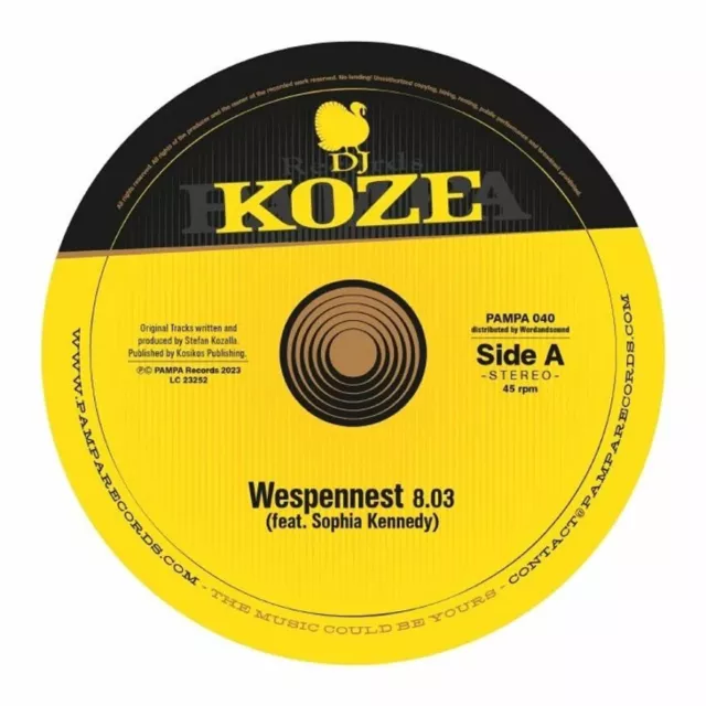 DJ Koze - Wespennest EP Vinyl 12" NEU 09554034