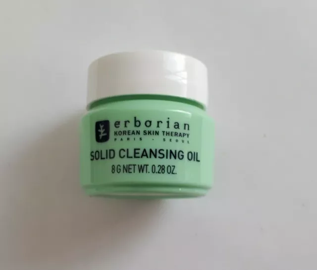 ERBORIAN Solid Cleansing Oil 8 g format voyage Nettoyant et Démaquillant /EBLW