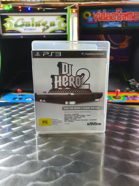 DJ Hero 2 - Sony Playstation 3 PS3 Game - With Manual