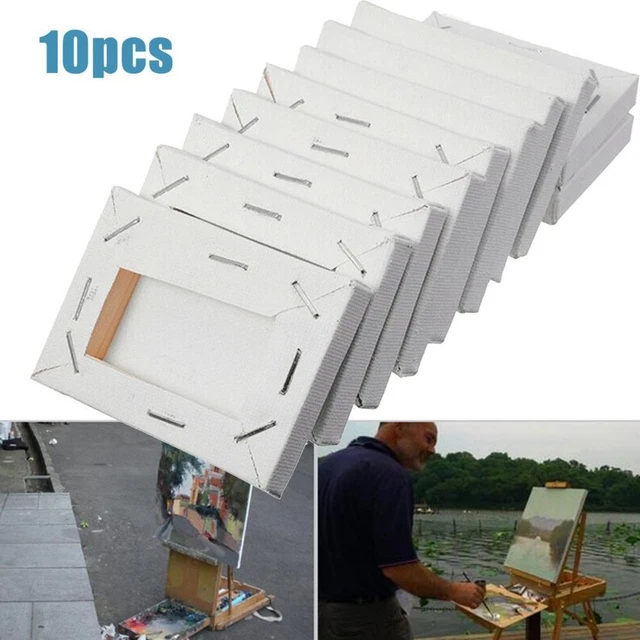 Primed Oil Acrylic Paint Artist Canvas Painting Supplies Oil Paint Board Frame
