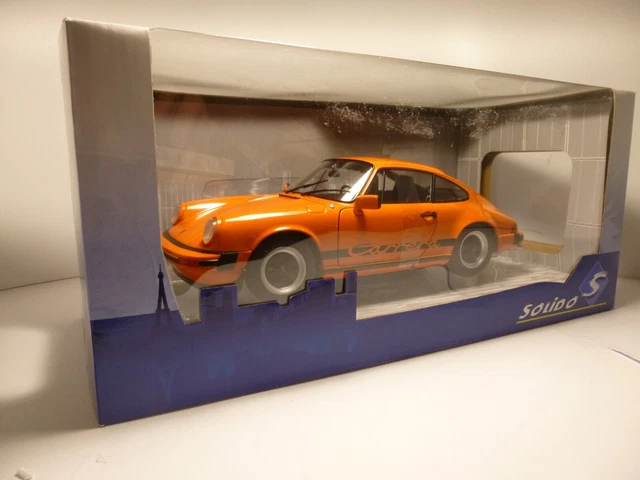 Porsche 911 3.0 Carrera Gulf Orange 1977 Solido 1/18