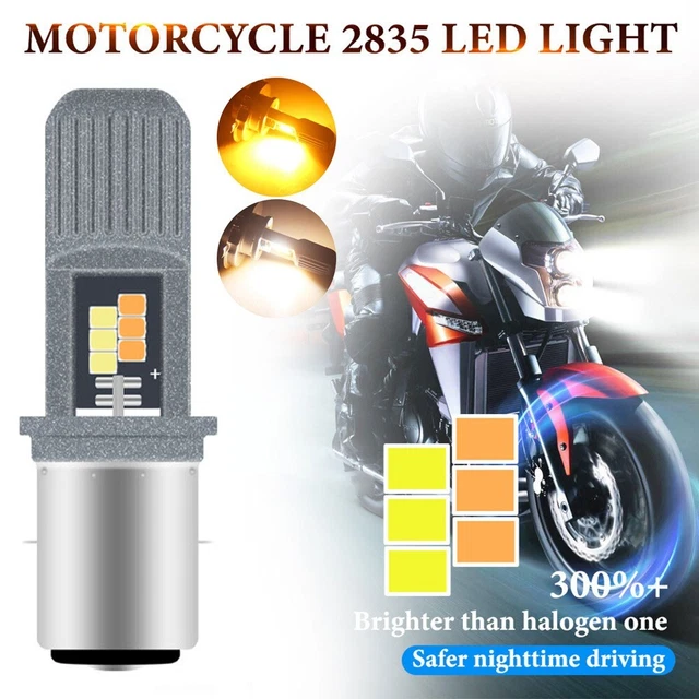 1PC BA20D CSP LED Headlight Bulb For Hi/Lo White - Foto 8